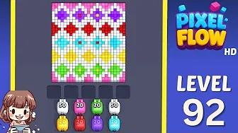 Pixel Flow Level 92 Solution & Walkthrough Guide