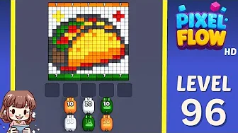 Pixel Flow Level 96 Solution & Walkthrough Guide